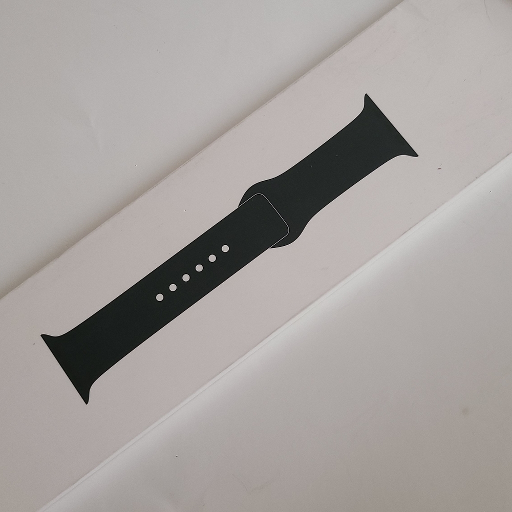 Apple Watch Band. 44mm Space Midnight Sport Band w Graphite Stainless Steel Pin